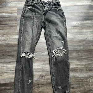 black american eagle jeans